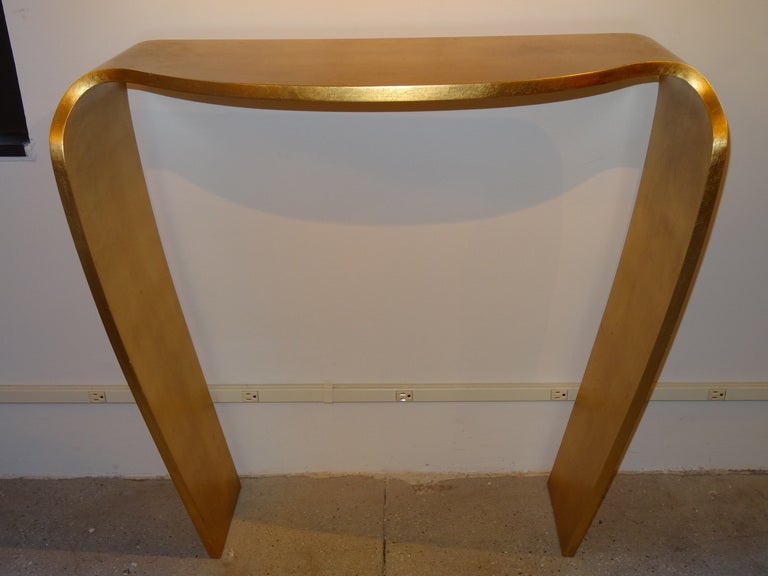 Duquette Style Gilded Console