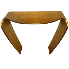 Duquette Style Gilded Console