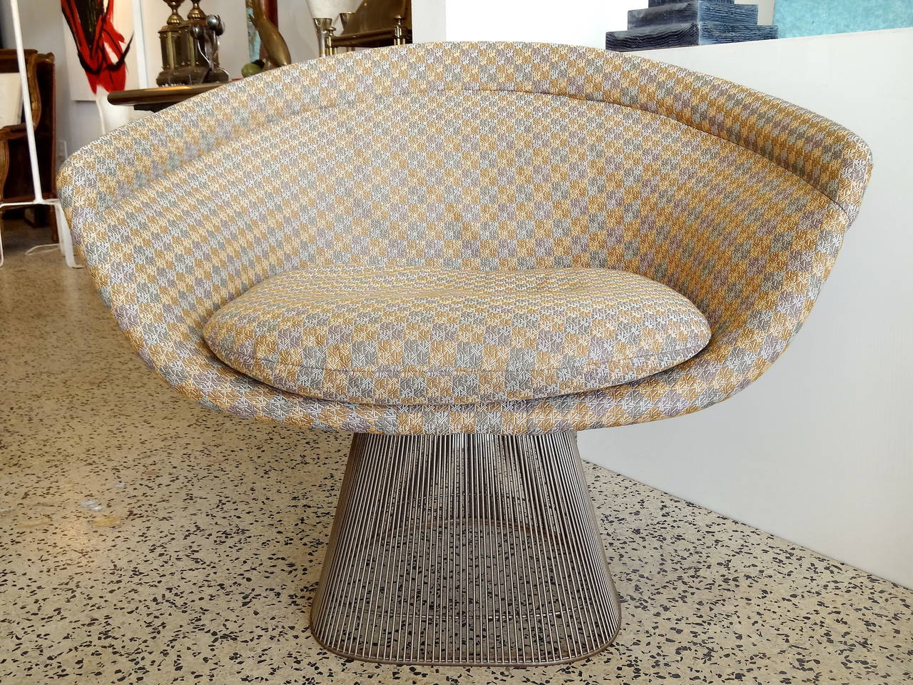 Pair of Club Chairs by Warren Platner for Knoll
