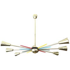 Mid-Century Italia Sputnik Chandelier 3