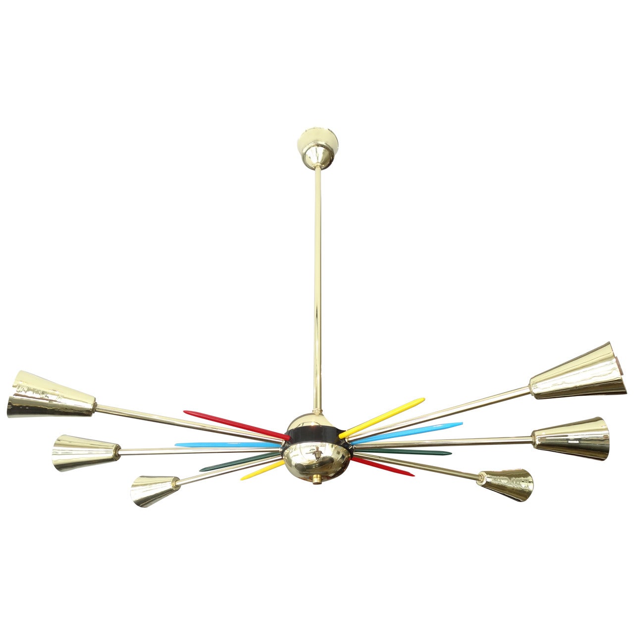 Mid-Century Italia Sputnik Chandelier