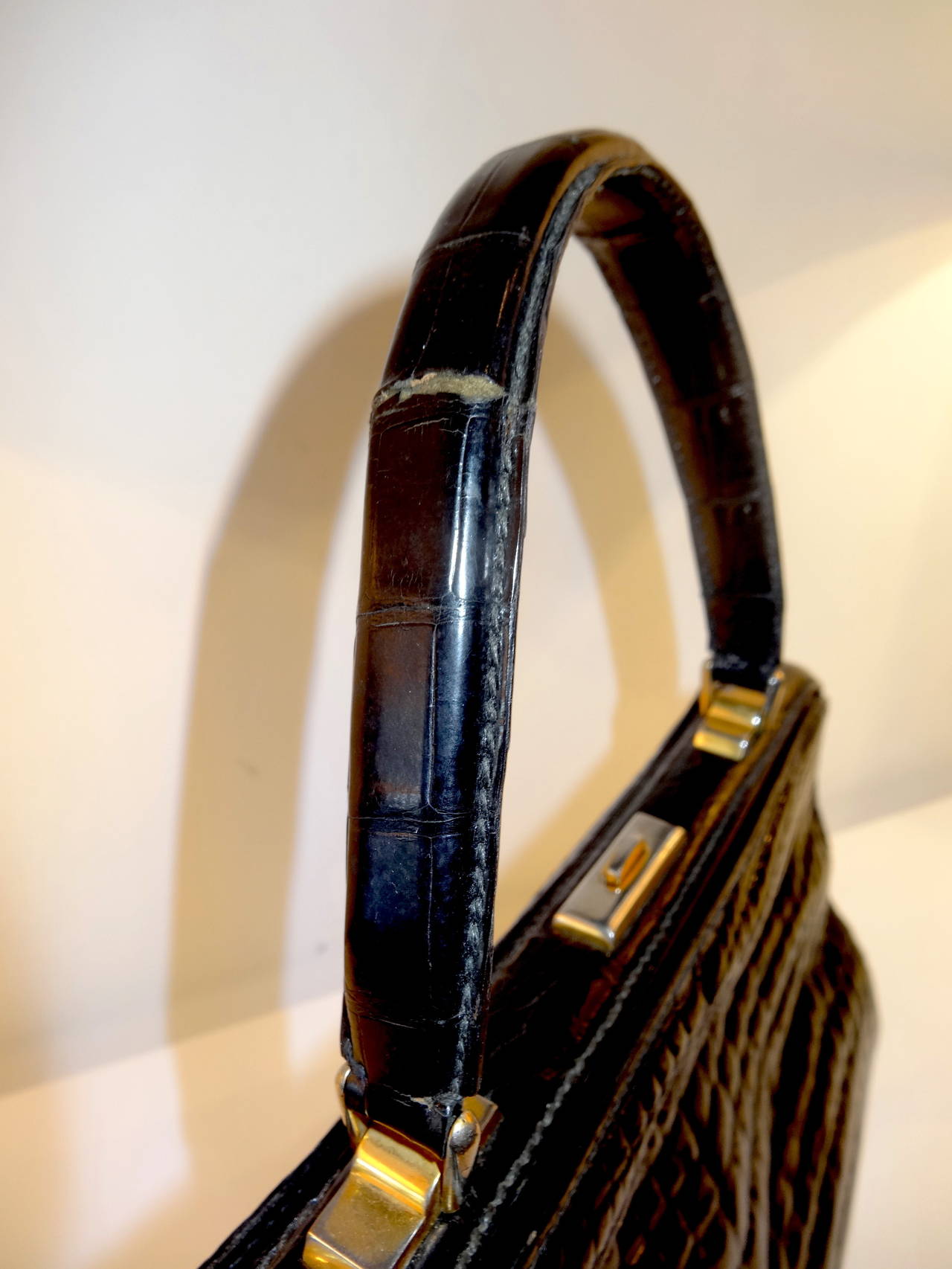 Lederer Crocodile Handbag 1