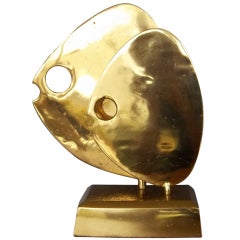 Brass "Fish" Sculpture