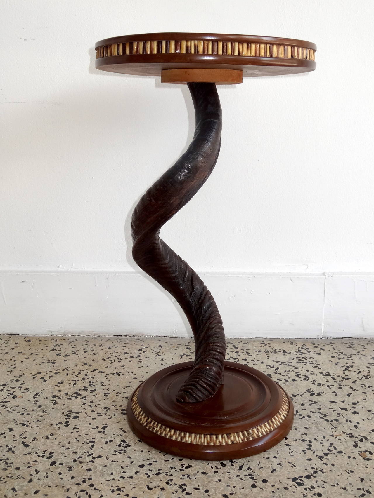 Anthony Redmile Inspired Side Table In Good Condition In North Miami, FL