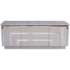 Lacquered Retro Credenza