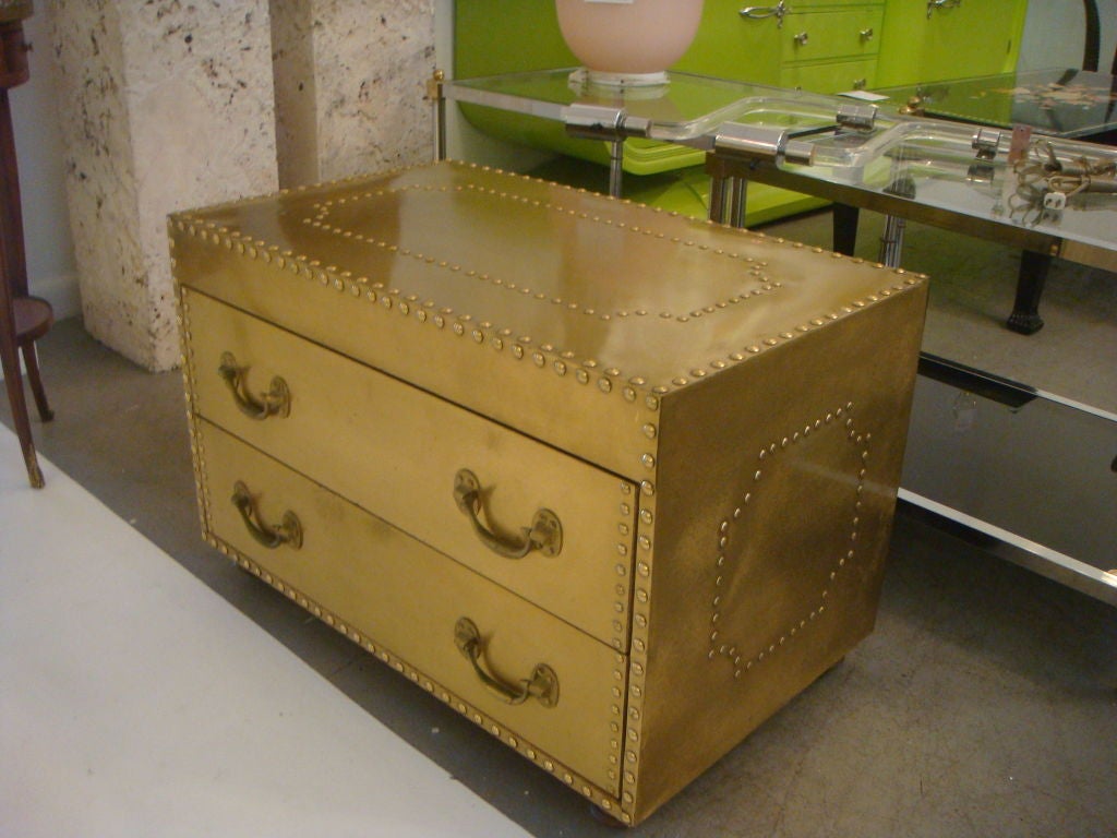 Brass Studded Chest