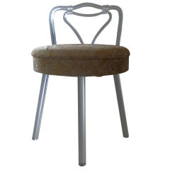 Lucite Vanity Stool