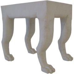 John Dickinson Style Plaster Side Table