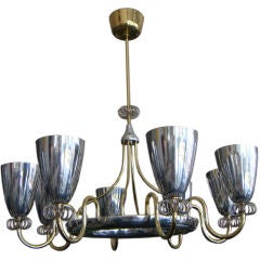 8 arm Chandelier by Lightolier 8 arm Chandelier by Lightolier