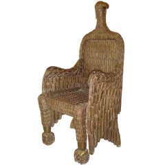Carved "Eagle" Chair
