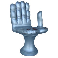 "Hand" Chair In The Manner of Pedro Friedeberg