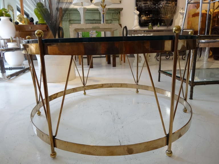 American Brass Drum Coffee Table