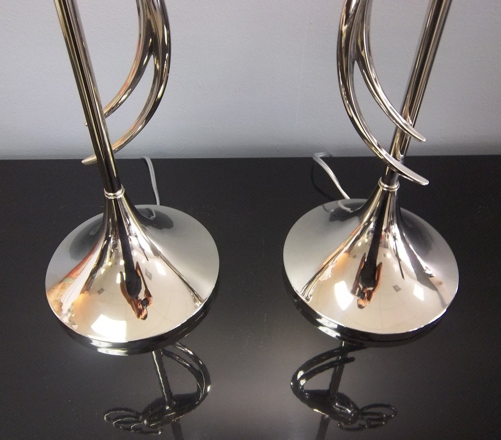 Pair Rembrandt Lamps 1