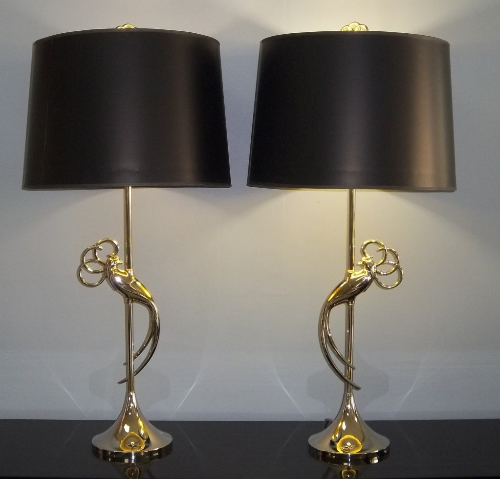 Pair Rembrandt Lamps 3