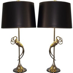 Pair Rembrandt Lamps