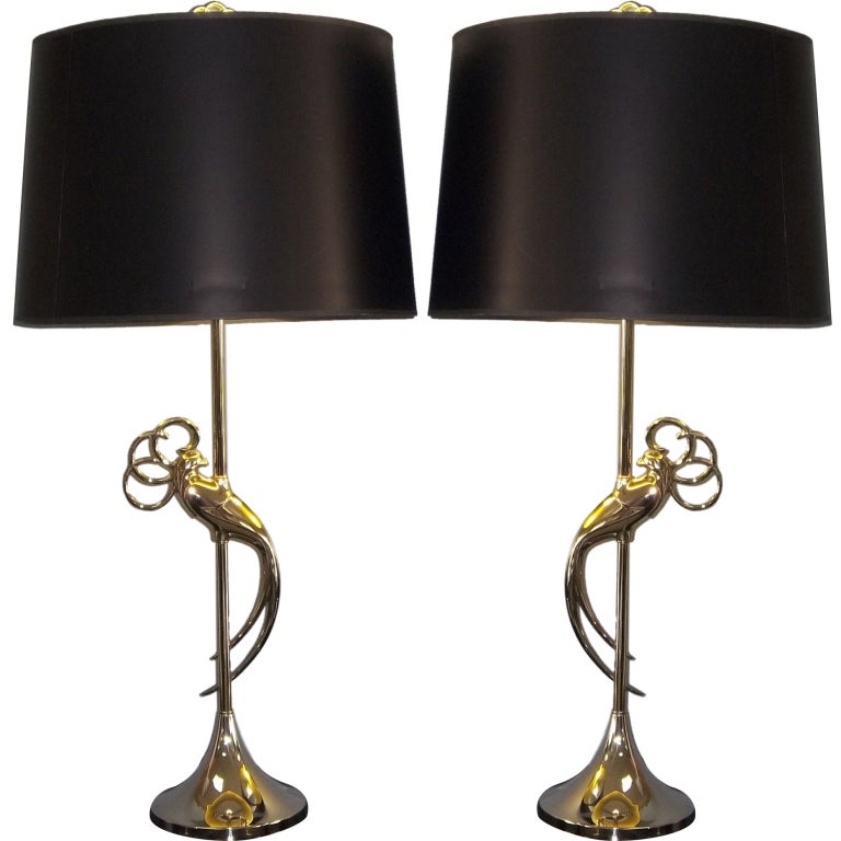 Pair Rembrandt Lamps