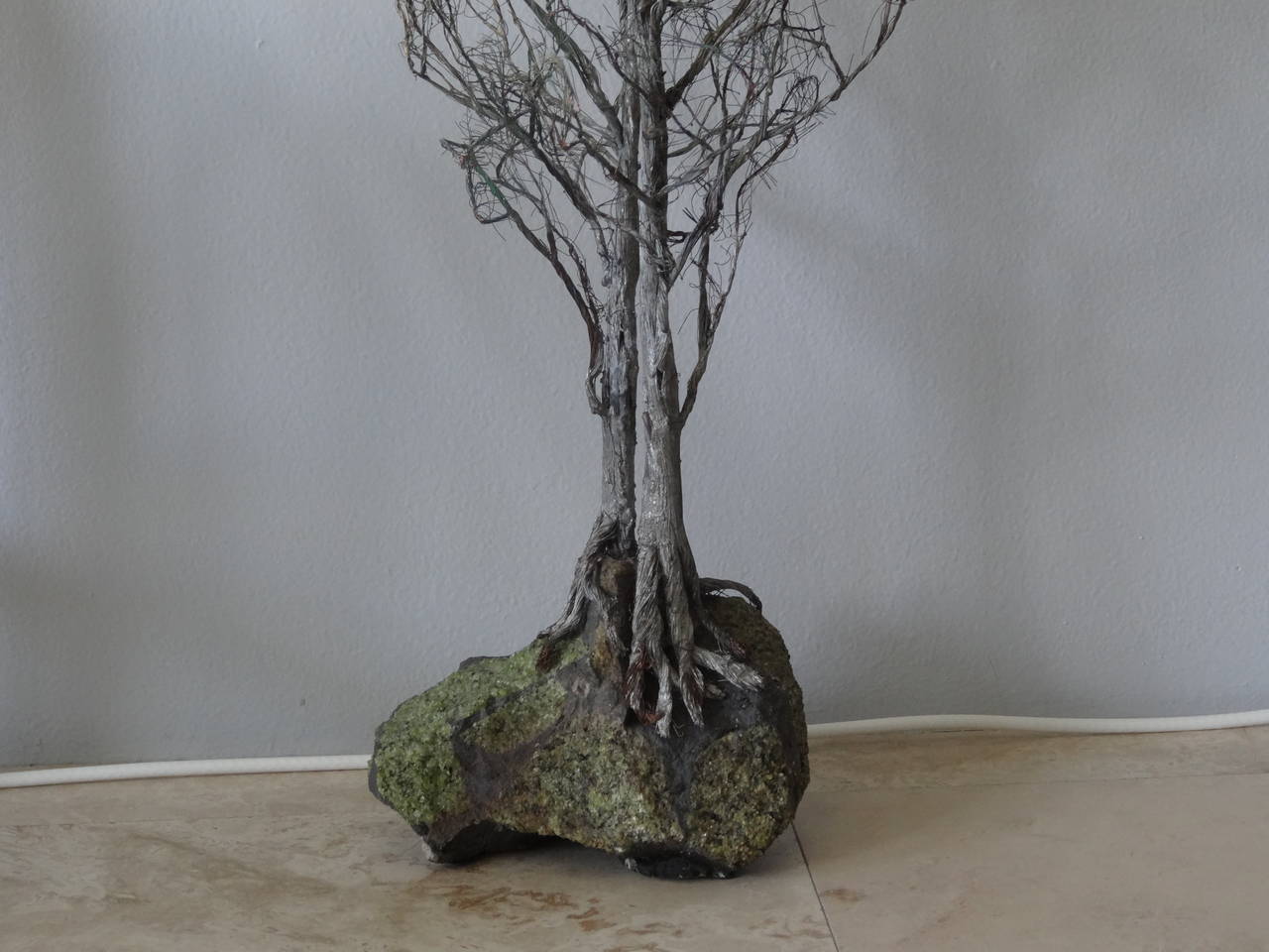 metal tree sculptures