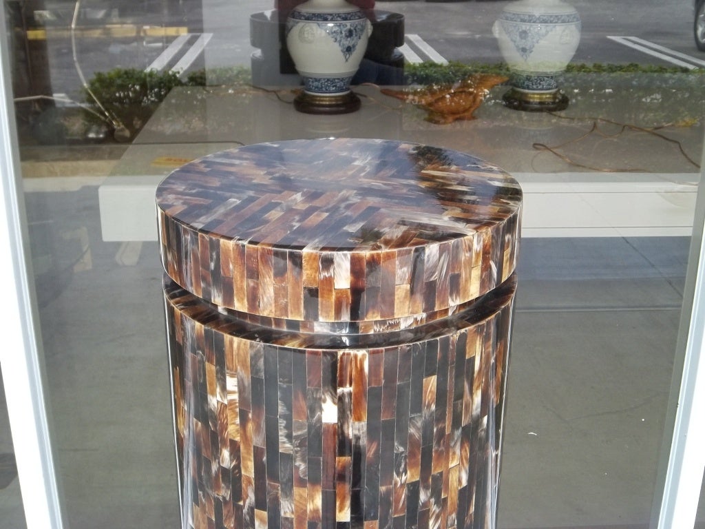 Horn Pedestal attributed to Karl Springer