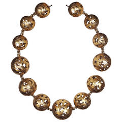 Yves Saint Laurent "Moons and Stars" Necklace