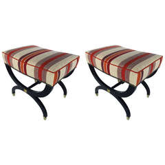 Pair of Regency Benches