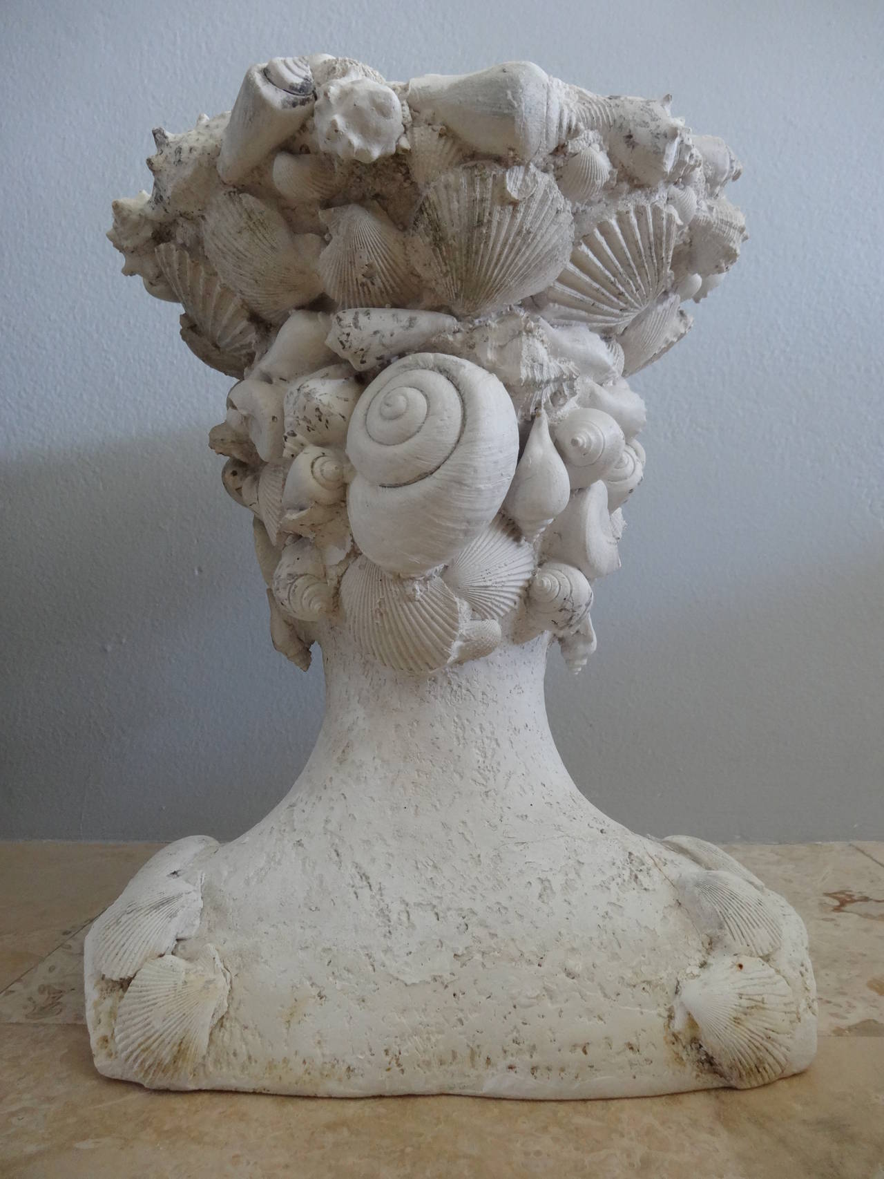 Molded Neoclassical Planter in a Style of Tony Duquette