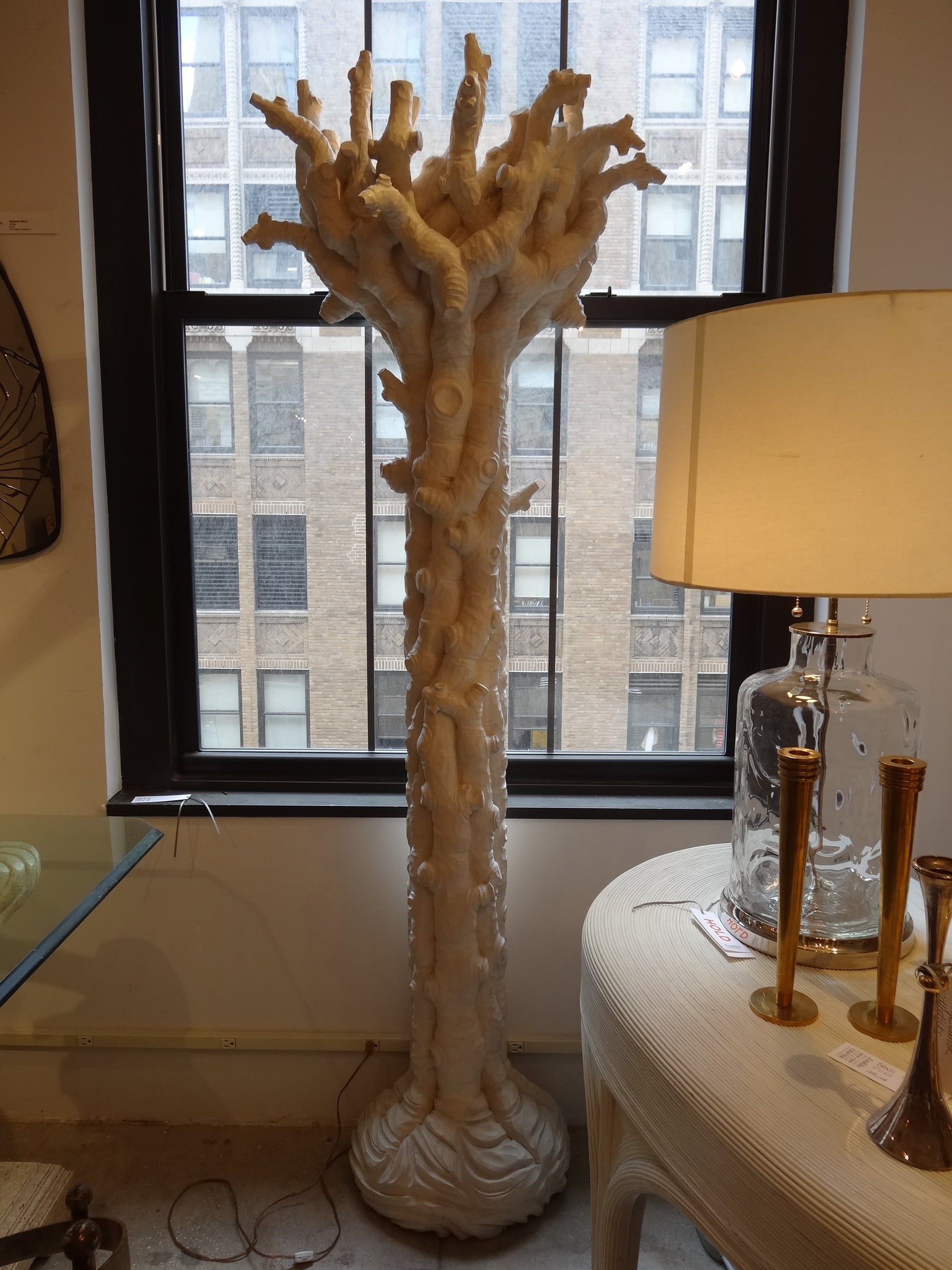 Pair  of Tree Shaped Torcheres