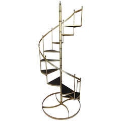Gilt Metal Staircase