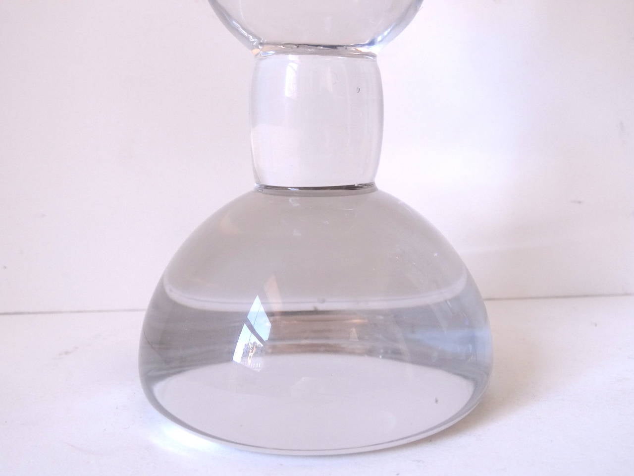 Pair of Modern Candlesticks For Sale at 1stDibs