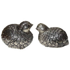 Vintage Pair of Gucci Salt and Pepper Shakers