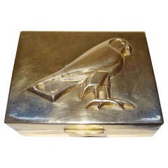Brass Lidded Box