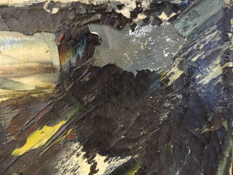 Mid-Century Painting by Kazann, 1952 3