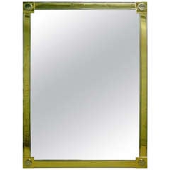 Karl Springer Style Mirror