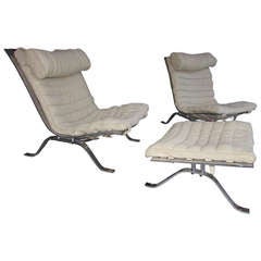 Pair Arne Norell "Ari" Easy Chairs