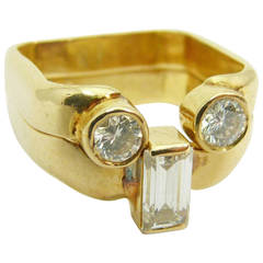 Vintage Jean Vendome "Owl" Ring