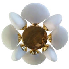 Italian Fifties Golden Flush Pendant