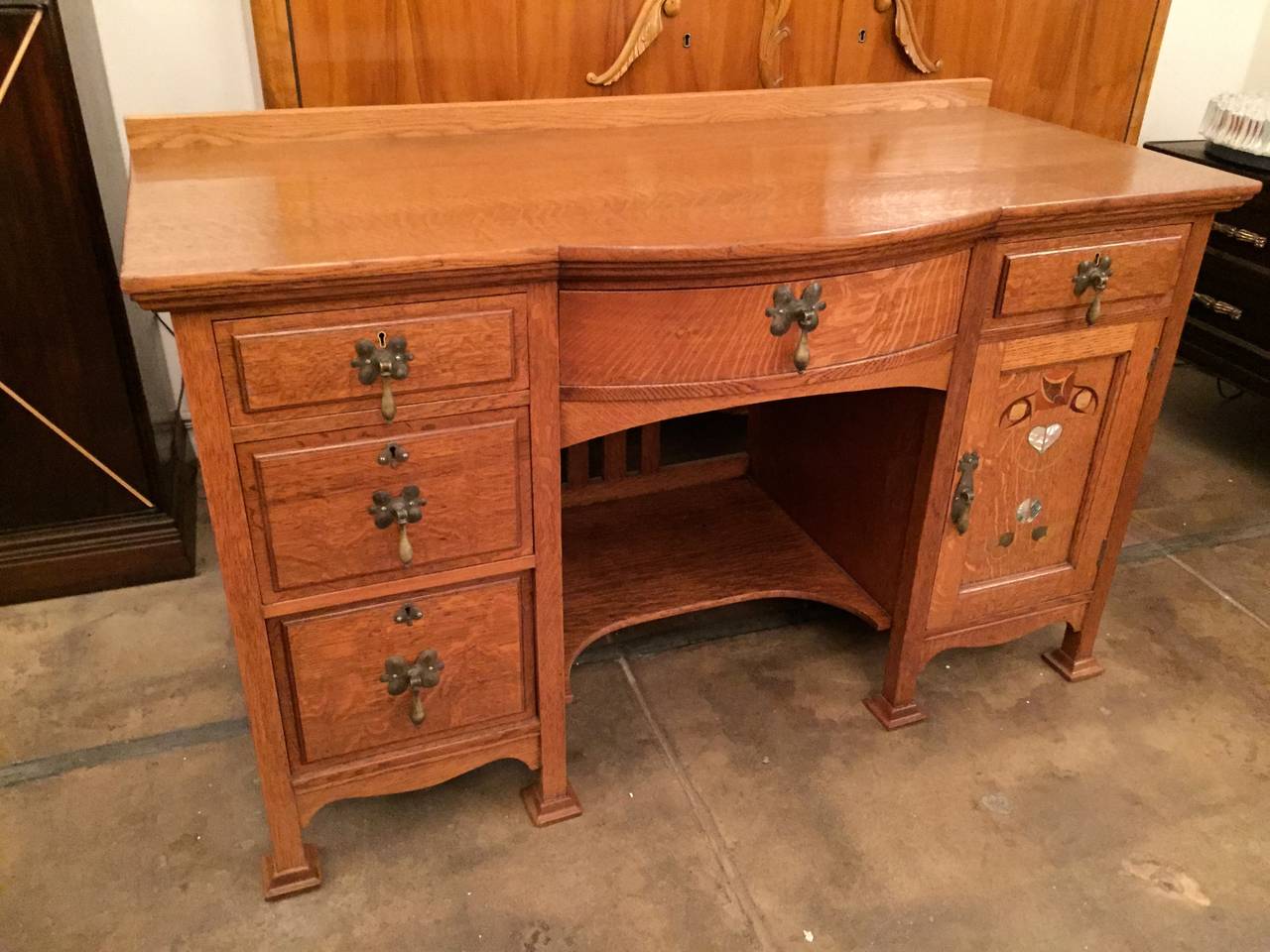 Macedonian Shapland and Petter Desk or Cabinet