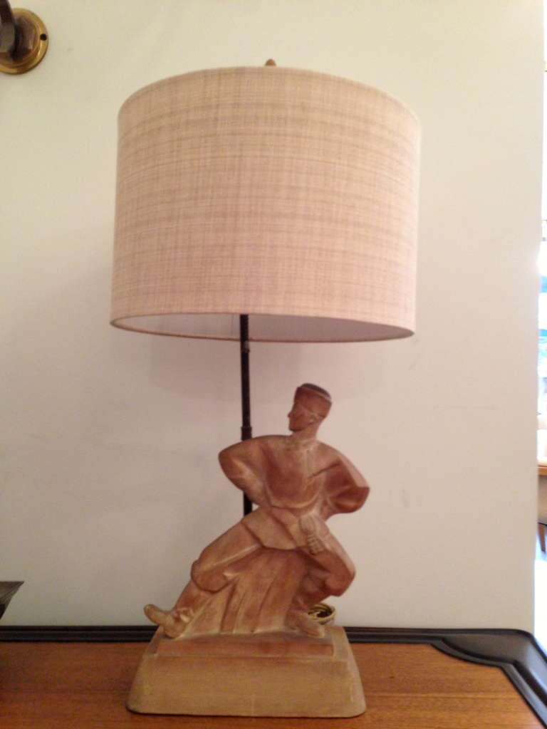 40s Heifetz Table Lamp In Excellent Condition In New York, NY