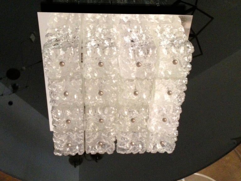 Limburg Glass Flush Light