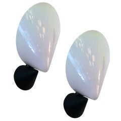 Pair of Mazzega Eighties Wall Lights