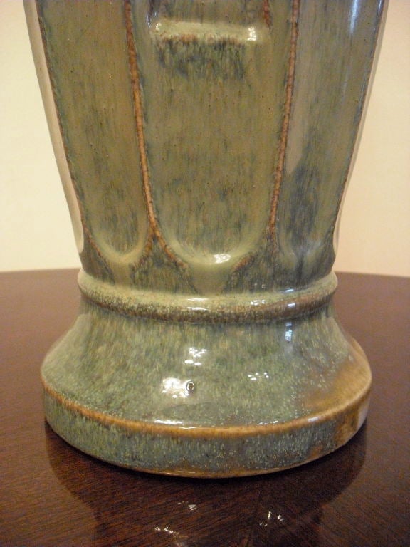 Pair of 1940s Ceramic Table Lamps 1