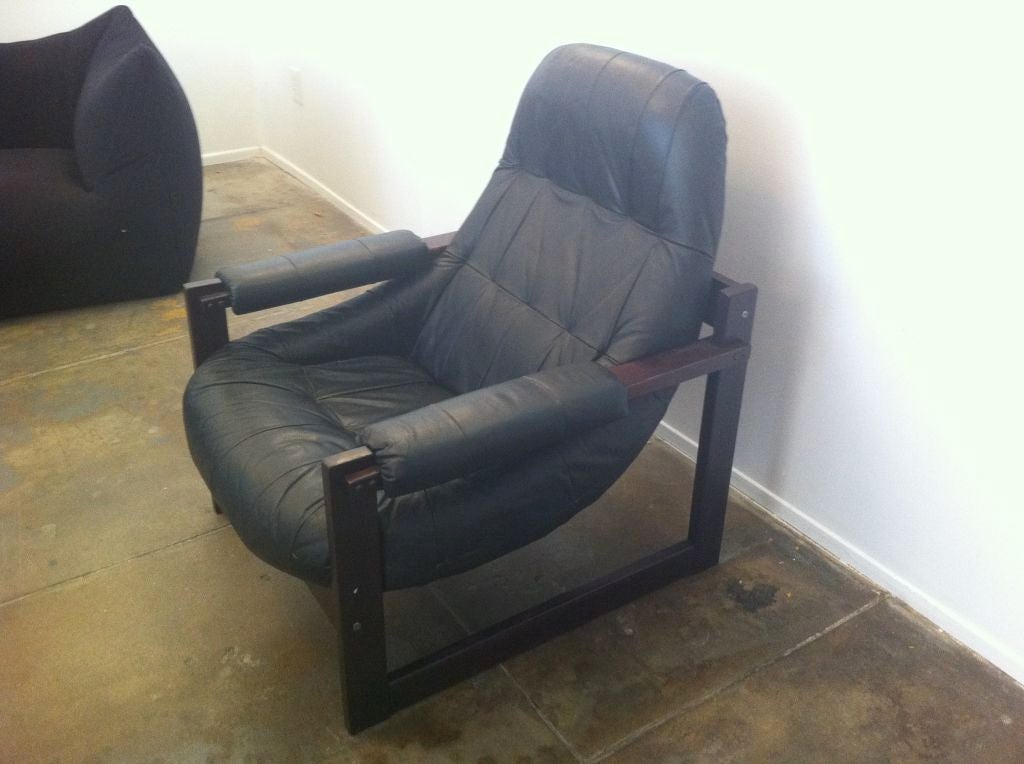 Brazilian Lounge Chair and Ottoman 3