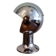 1960s Chrome Eclipse Lamp