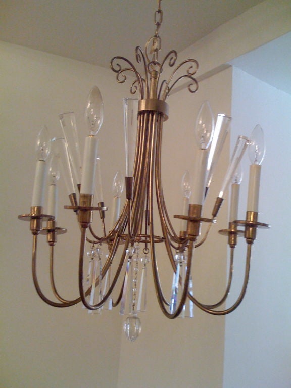Un lampadario Regency americano degli anni '50 in vendita 5