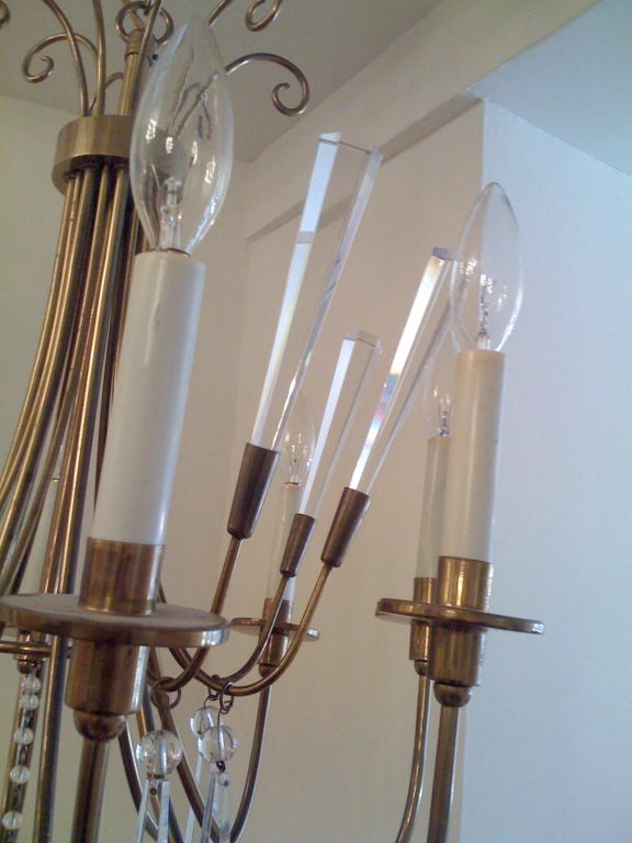 Un lampadario Regency americano degli anni '50 in vendita 4