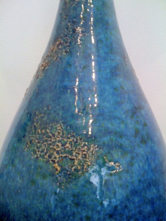 peacock blue lamp