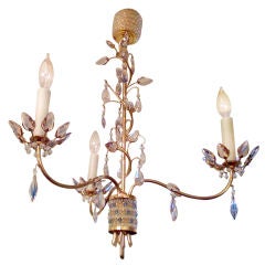 Jl Lobmeyr Colored Crystal Chandelier 2