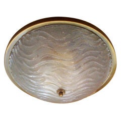 Austrian Fifties Flush Mount Ceiling Light Austrian Fifties Flush Mount Ceiling Light