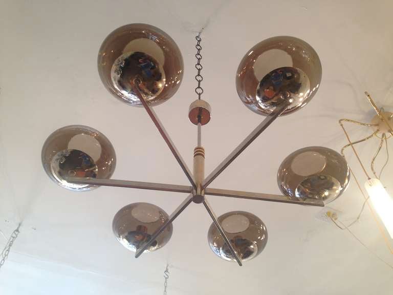 Lustre italien Sciolari des années 1970