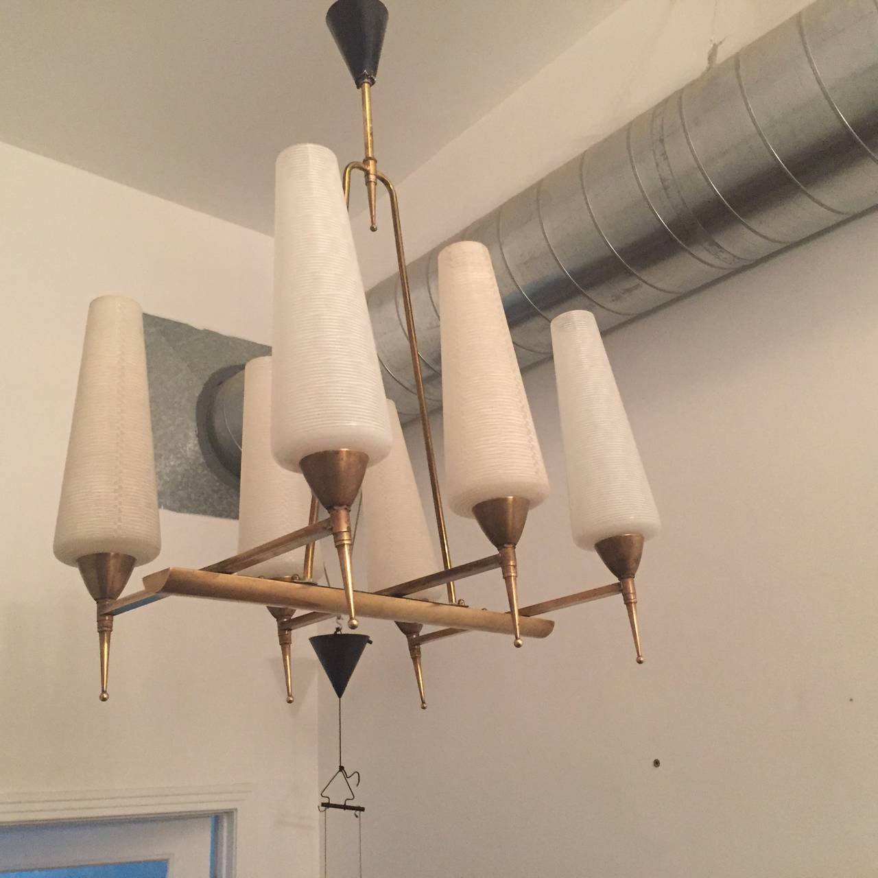 French Chandelier, 1950s In Excellent Condition In New York, NY