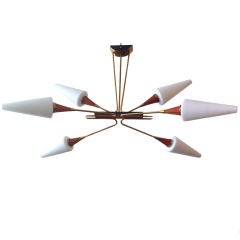 French Fifties Space Chandelier